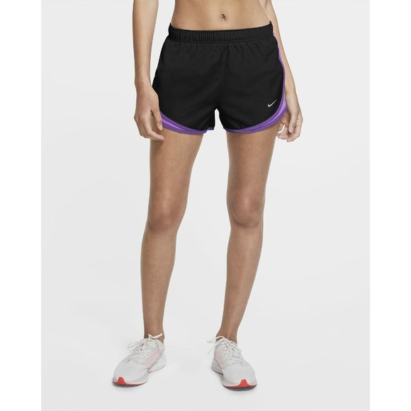 Nike Pants - Nike Dry Short Women's Move to Zero Running Training Black Purple CU8890-023